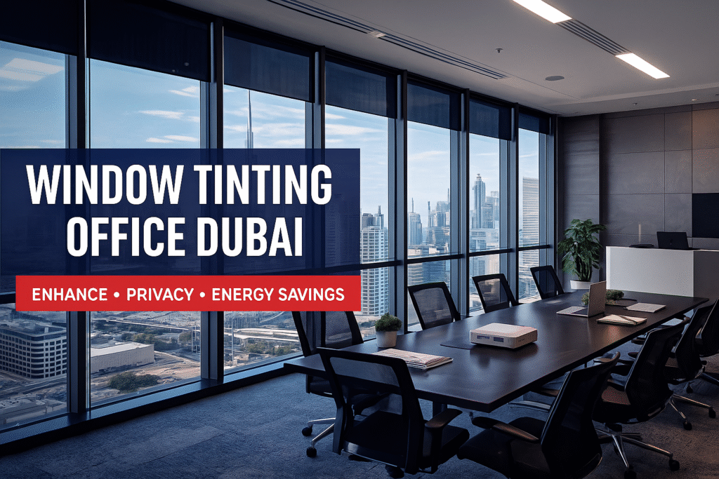 Window Tinting Office Dubai